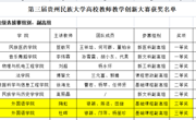 我院教师在第三届高校教师教学创新大赛获奖